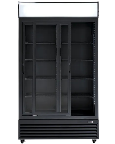 ScanDomestic SD 1002 BSLE Displaykabinet til køleskab 670 L Fritstående D ScanDomestic SD 1002 BSLE Displaykabinet til køleskab 670 L Fritstående D